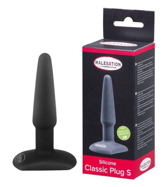 MALESATION Silicone Classic Plug S - 2,3 cm