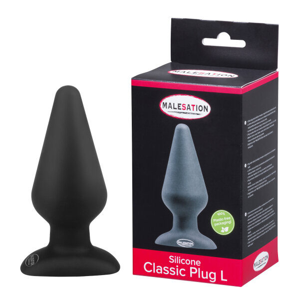 MALESATION Silicone Classic Plug L - 6,0 cm