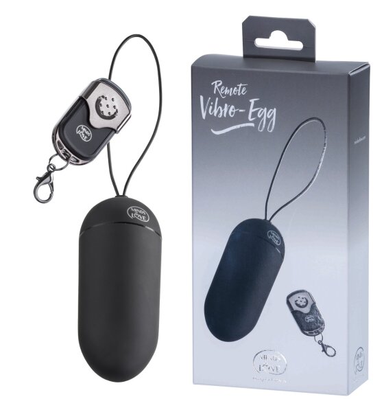 MINDS of LOVE Remote Vibro-Egg Black