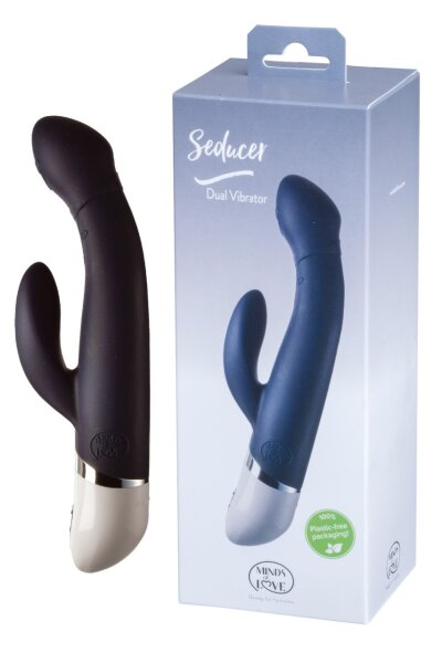 MINDS of LOVE Seducer Dual Vibrator Anthracite