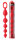 MALESATION Ballchain Medium Red