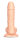 Strap-on-me Sliding Skin Realistic Dildo Flesh M - 18 cm