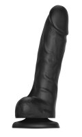 Strap-on-me Sliding Skin Realistic Dildo Black XL - 19,8 cm