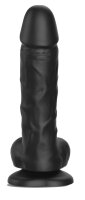 Strap-on-me Sliding Skin Realistic Dildo Black XL - 19,8 cm