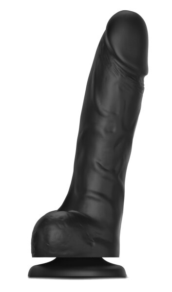 Strap-on-me Sliding Skin Realistic Dildo Black XXL - 20,8 cm