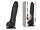 Strap-on-me Sliding Skin Realistic Dildo Black XXL - 20,8 cm