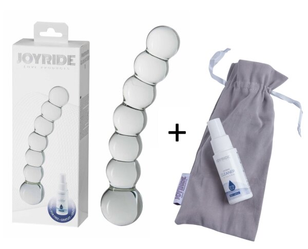 JOYRIDE Premium GlassiX Set 11 transparent 19 cm
