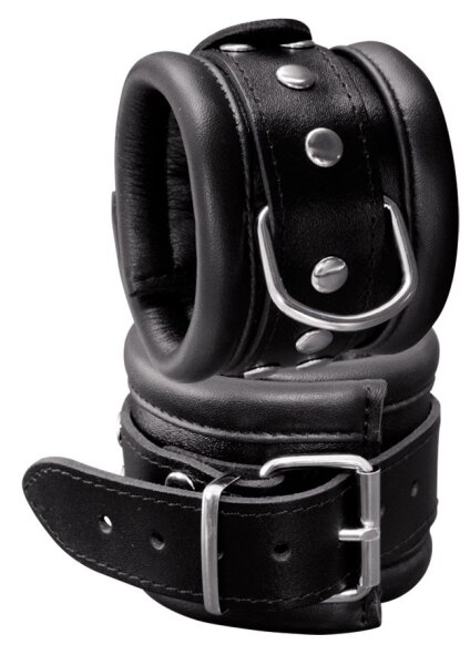 XX-DREAMSTOYS Leder Handfessel breit