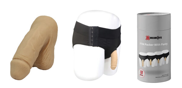 XX-DREAMSTOYS FTM Packer with panty Size XL