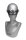 STEAMY SHADES Mannequin Head silver
