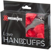 XX-DREAMSTOYS Love handcuffs with plush red