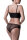 GREY VELVET 2-piece bra/slip set L