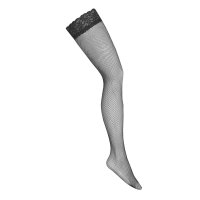 KOTEK fishnet hold ups black S/M