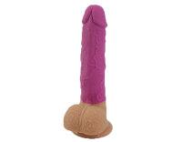 Dildo with Balls and Suction Cup 19 cm