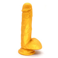 Dildo with Balls and Suction Cup 17,5 cm
