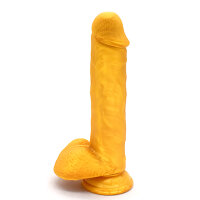 Dildo with Balls and Suction Cup 21,5 cm