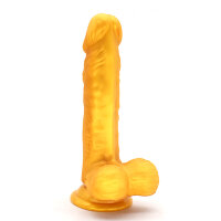 Dildo with Balls and Suction Cup 19 cm
