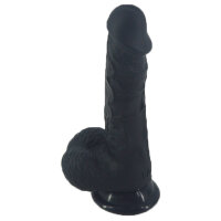 Dildo with Balls and Suction Cup 20 cm