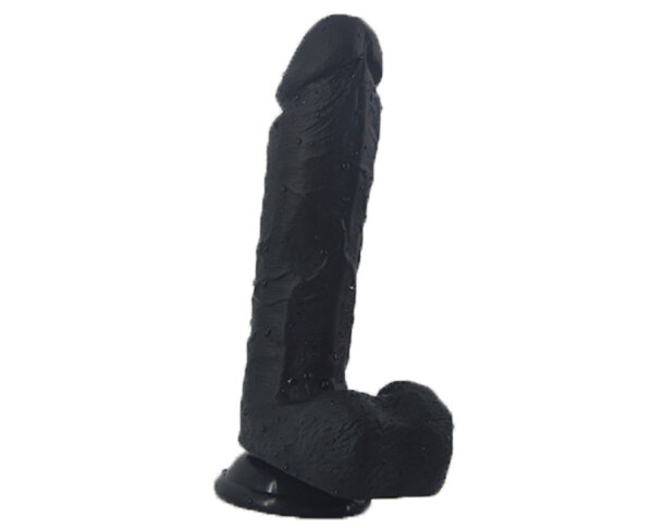 Dildo with Balls and Suction Cup 21,5 cm