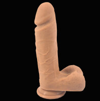 Dildo with Balls and Suction Cup 21,5 cm