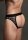 Lace Open Back Brief Black S - XL