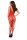 Baci Off The Shoulder Bodystocking Red OS - QS