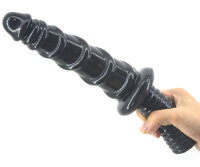 Spiral Dildo with Handle
