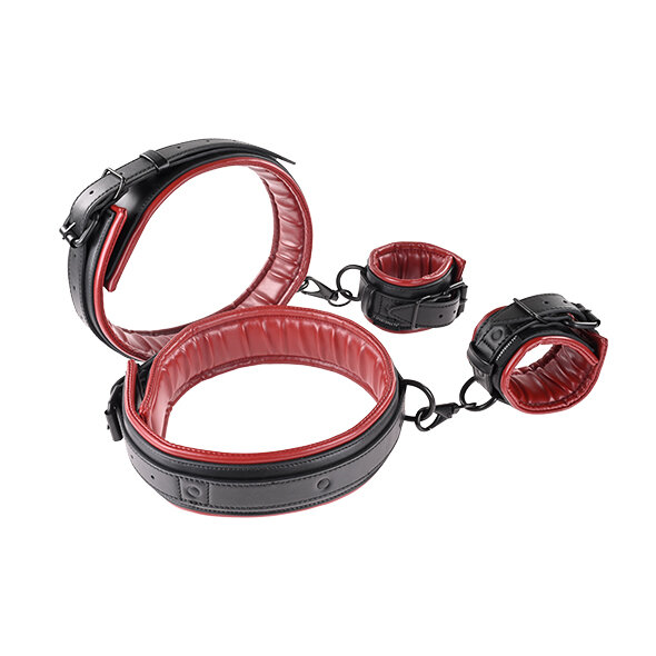 Sportsheets Saffron Thigh & Wrist Cuff Set