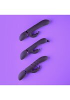 Gada - Vibrating Bunny Ear G-Spot Rabbit with Pulse Wave Shaft