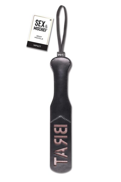Sex And Mischief Brat Paddle