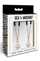 Sex And Mischief Brat Pearl Nipple Clips