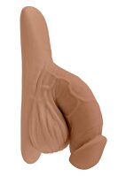 Gender X 4Inch Packer, Mocca Flesh