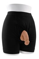 Gender X 4Inch Packer, Mocca Flesh