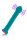 Femmefunn Diamond Wand Turquoise