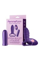 Femmefunn Versa Bullet With P Sleeve Dark Purple