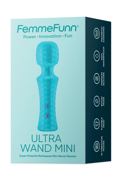 Femmefunn Ultra Wand Mini Turquoise