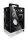Shots Ouch! Runder Edelstein Anal Plug Schwarz Silber mittel 3,4 cm