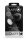 Shots Ouch! Runder Edelstein Anal Plug Schwarz Silber mittel 3,4 cm