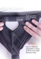 Shots Ouch! Vibrating strap-on underpants XS/S