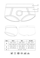 Shots Ouch! Vibrating strap-on underpants XS/S