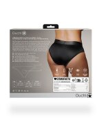 Shots Ouch! Vibrating strap-on high-cut briefs XL/XXL