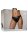 Shots Ouch! Vibrating strap-on thong with buckles at the back M/L