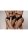 Shots Ouch! Vibrating strap-on thong with buckles at the back M/L