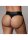 Shots Ouch! Vibrating strap-on thong with buckles at the back XL/XXL