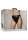 Shots Ouch! Vibrating open strap-on with buckles at the back XS/S