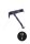Shots Ouch! Vibrating open strap-on with buckles at the back XS/S