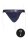 Shots Ouch! Vibrating open strap-on with buckles at the back XS/S