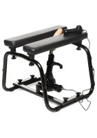 LoveBotz Deluxe Bangin Bench with Sex Machine - Black