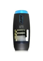 LoveBotz The Milker Slider Stroking Masturbator - Black