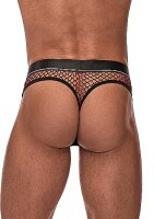 Cock Ring Thong - Burgundy - S/M